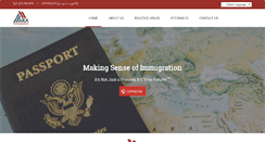 Desktop Screenshot of akaimmigration.com